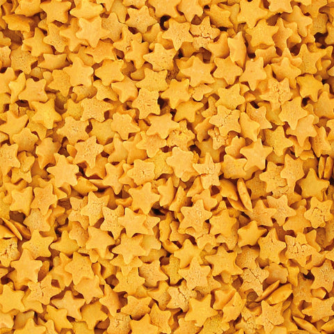 Edible Cake Sprinkles - Gold Stars
