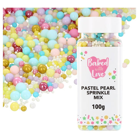 Pastel Sprinkles Pearl Mix by Baked with Love
