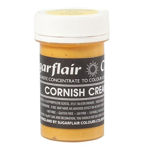 Cornish Cream Sugarflair Paste Colour