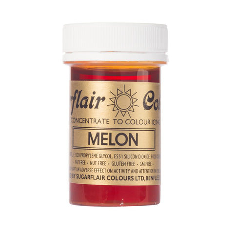 Melon Sugarflair Paste Colour