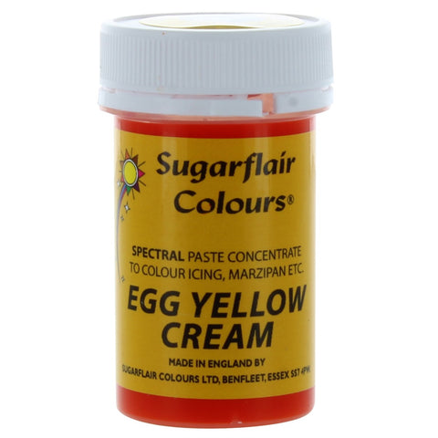 Egg Yellow/Cream Sugarflair Paste Colour