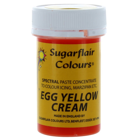 Egg Yellow/Cream Sugarflair Paste Colour