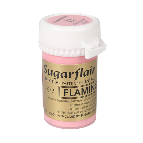 Flamingo Pink Sugarflair Paste Colour