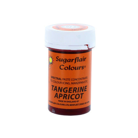 Tangerine Apricot Sugarflair Paste Colour