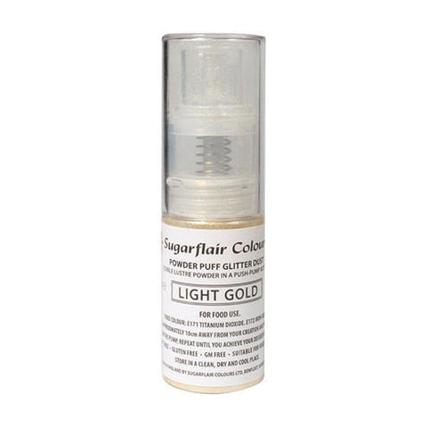 Light Gold Lustre Pump Spray by Sugarflair