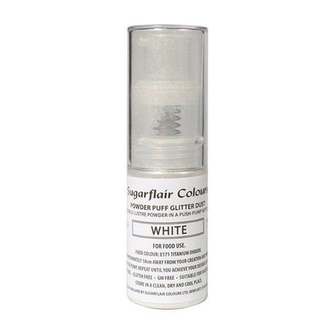 White Lustre Pump Spray by Sugarflair
