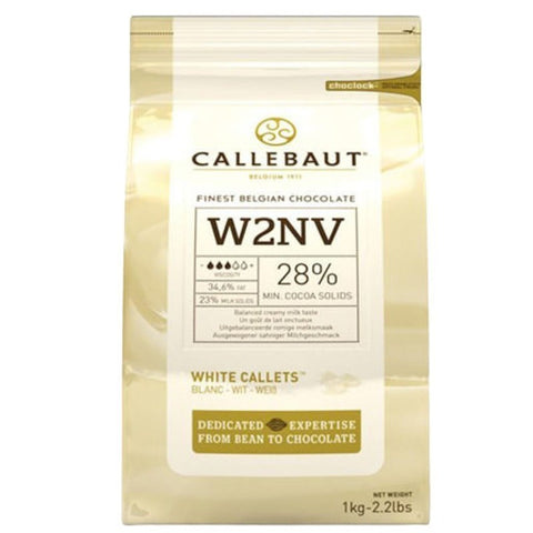 White Belgian Chocolate by Callebaut