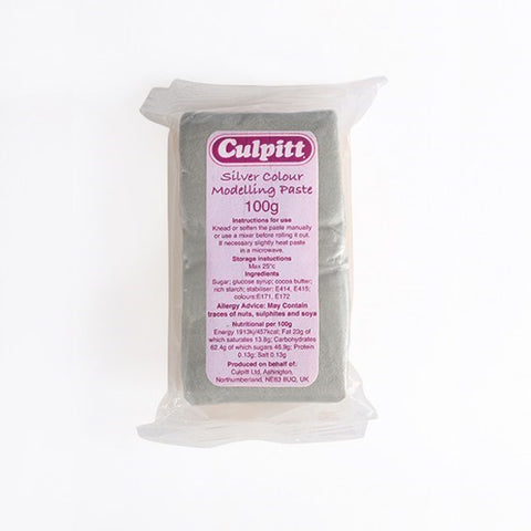 Silver Modelling Paste by Culpitt