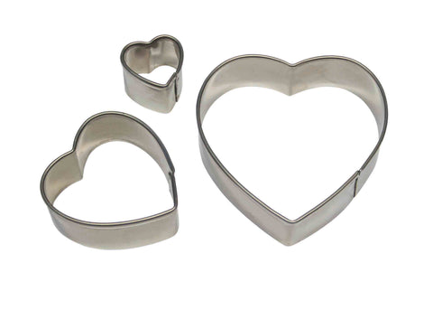 Metal Heart Cutter Set by PME