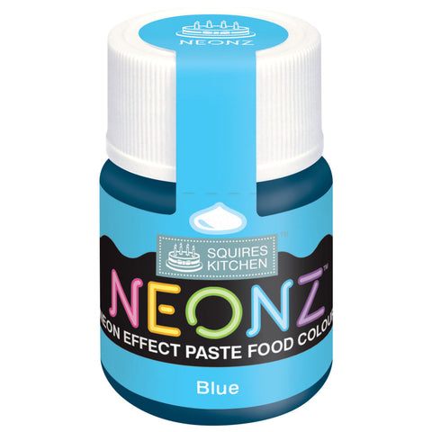 Blue NEONZ Paste Colour by Squires Kitchen