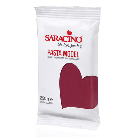 Burgundy Modelling Paste by Saracino