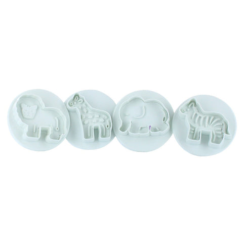 Jungle Animal Plunger Cutter Set by Cake Star