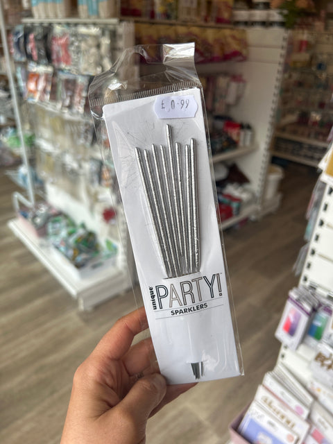 Silver Mini Sparklers