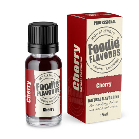 Foodie Flavours Cherry Natural Flavouring - 15ml