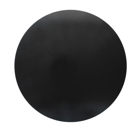 Black Glossy 5mm Masonite Round Board
