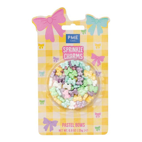 Pastel Bows Sprinkle Charms by PME