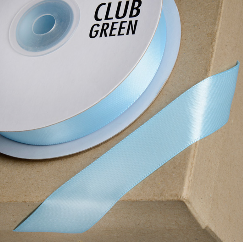 Baby Blue 10mm Satin Ribbon – Windsor Cakecraft