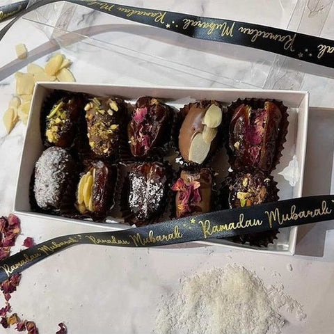Clear Lid Favour (Dipped Date) Box