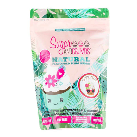 Coconut Icing Sugar by Sugar & Crumbs