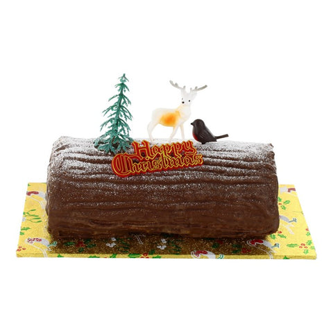 Yule Log Board 8" x 4"