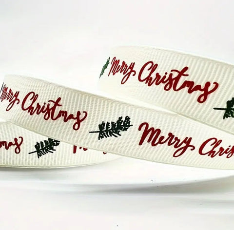 Merry Christmas Ribbon 4.5metres