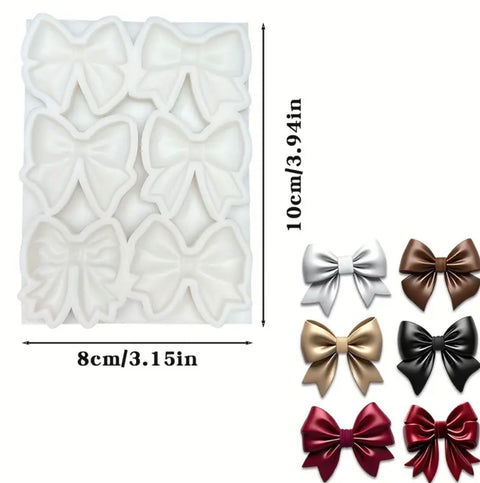Silicone Tied Bow Mould