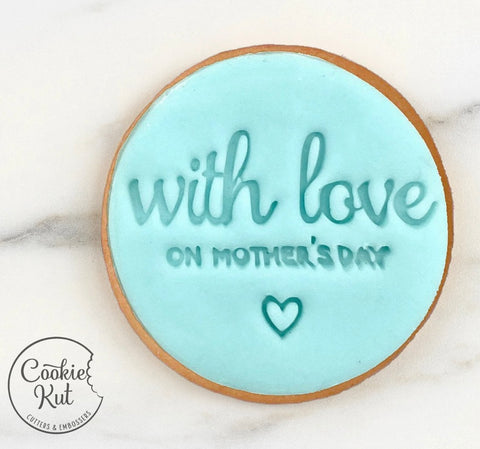 With Love on Mothers Day Embosser by Cookiekut