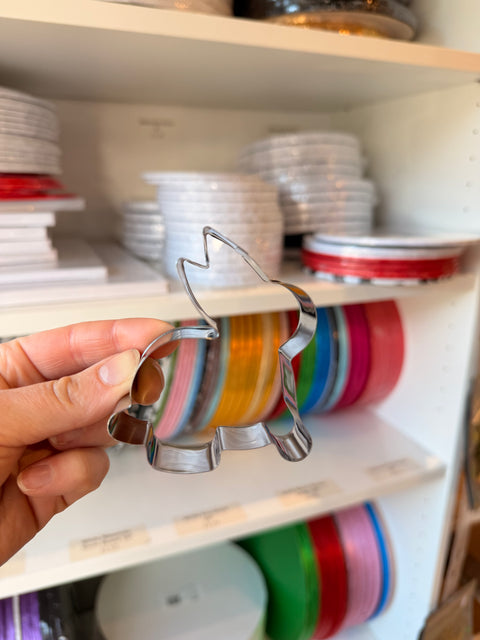 Metal Easter Bunny Cookie Cutter