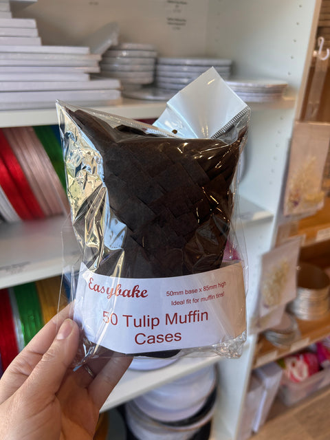 Dark Brown Muffin Wrap Cases