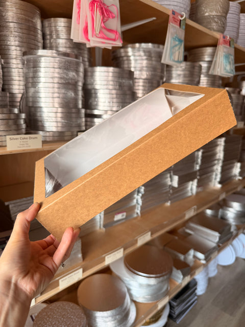 Kraft Treat Box with Window