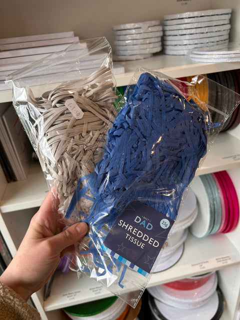 Fathers Day Shredded Tissue Paper