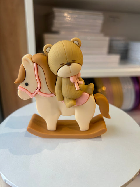 Rocking Horse Teddy Bear Toppers