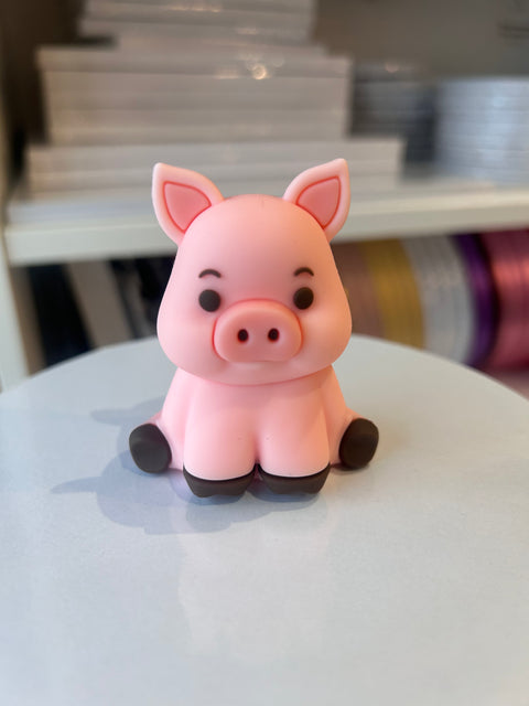 Farmyard Pig Cake Topper