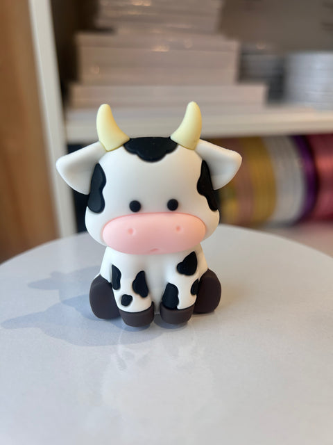 Farmyard Cow Cake Topper