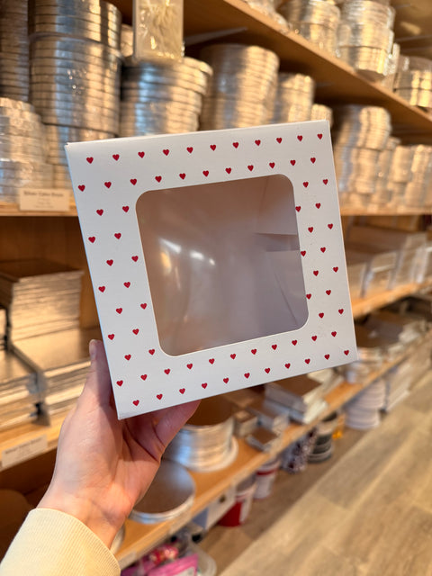 Valentines Day Heart Treat Boxes Pack of 2