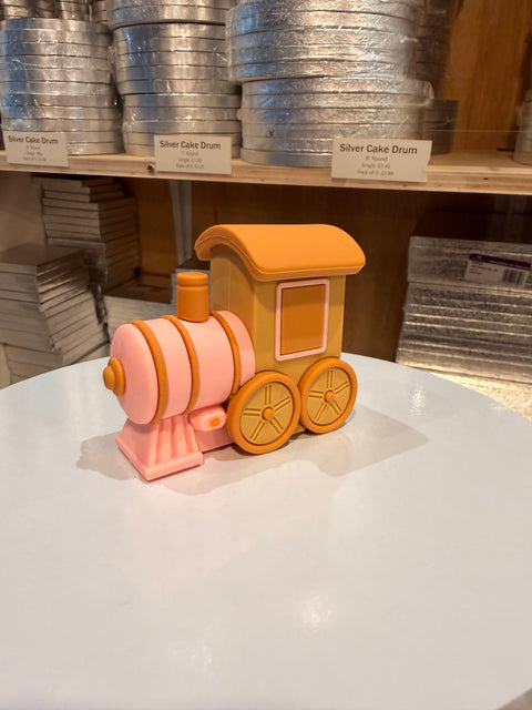 Train Cake Topper - Pink