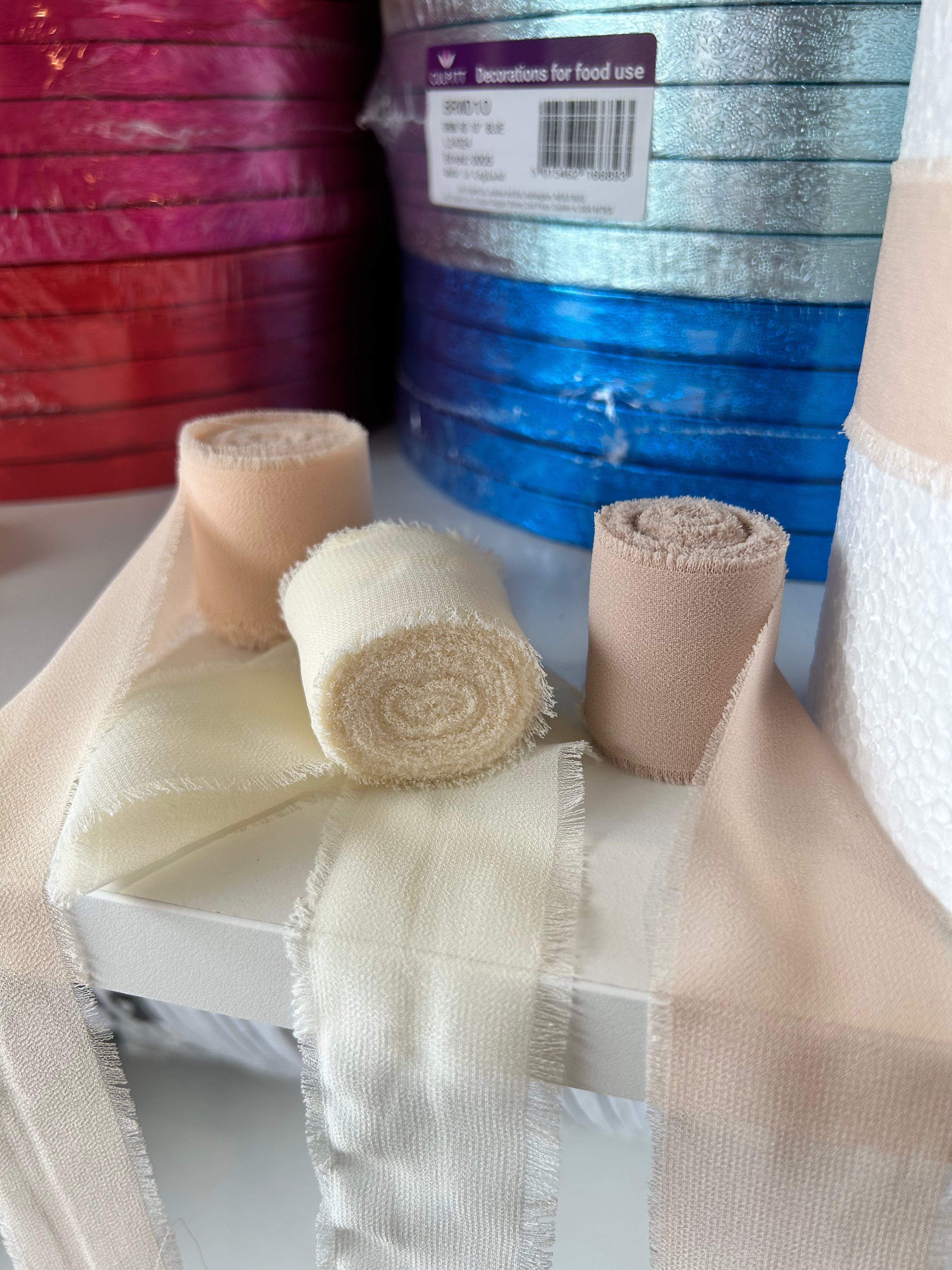 Chiffon Ribbon 1.5” Wide – Windsor Cakecraft