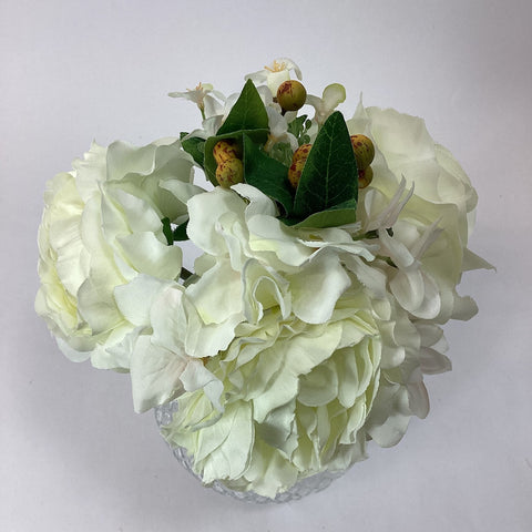 Vintage Style Rose, Peony and Hydrangea Bunch