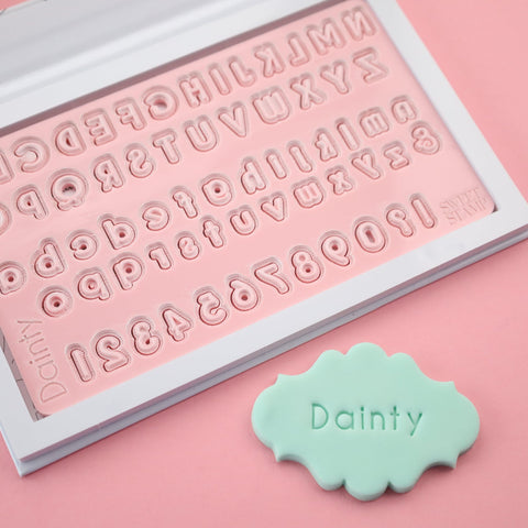 Sweet Stamp Dainty Small Letter Embossers