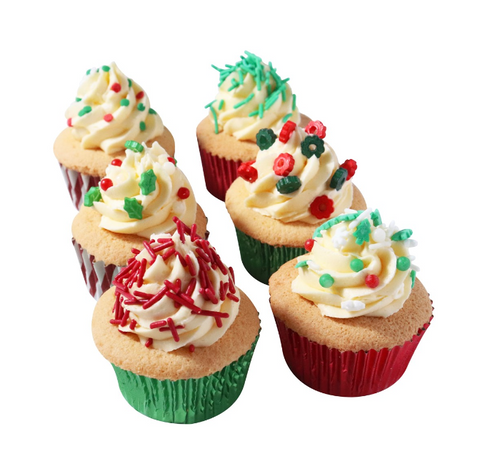 Deck The Halls 6 in 1 Sprinkle Set by PME