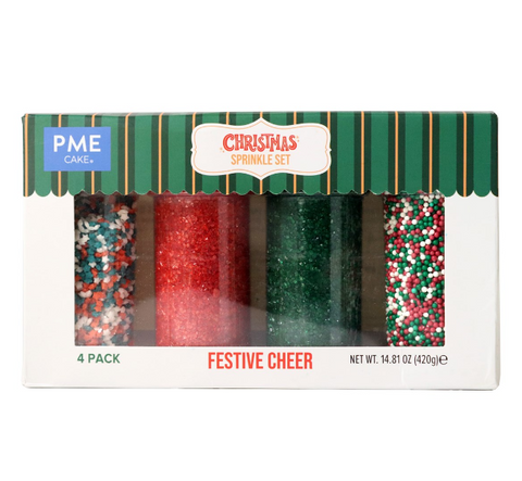 Christmas Sprinkles Set of 4 by PME