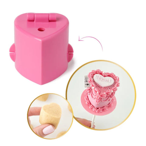 Tall Heart Cake Cake Pop Mould