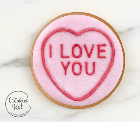 Love Heart Reverse Embosser by CookieKut