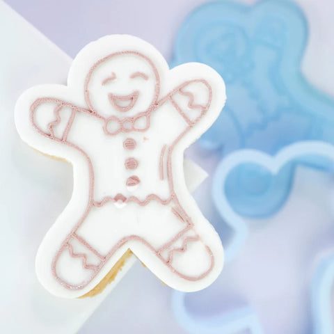 Gingerbread Man Stamp & Cut by Sweet Stamp