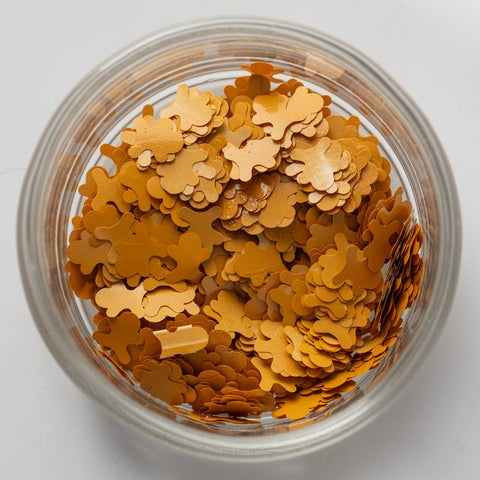 Edible Glitter Shapes - Gingerbread Men