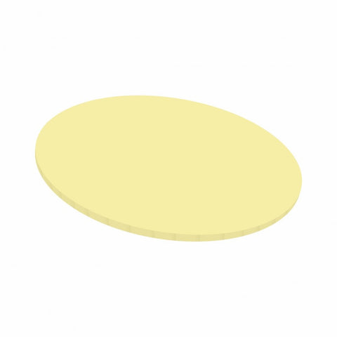 Yellow Masonite Bento Cake Board 6"