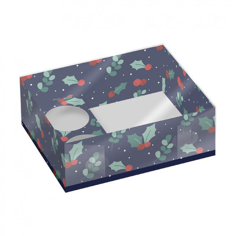Holly & Berry Hamper Box Pack of 2