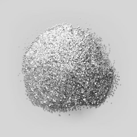 Silver Edible Glitter by Colour Mill