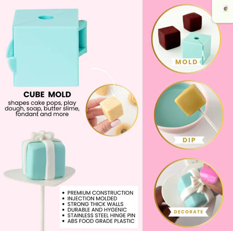 Cube Cake Pop Mould
