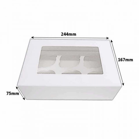 Cupcake Box Holds 6